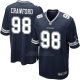 Camiseta Dallas Cowboys Crawford Negro Nike Game NFL Hombre