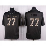 Camiseta Dallas Cowboys Smith Apagado Gris Nike Anthracite Salute To Service NFL Hombre