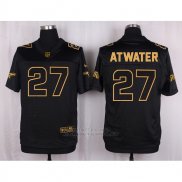 Camiseta Denver Broncos Atwater Negro Nike Elite Pro Line Gold NFL Hombre