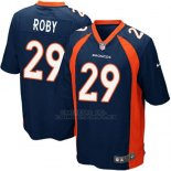 Camiseta Denver Broncos Roby Azul Oscuro Nike Game NFL Hombre