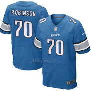 Camiseta Detroit Lions Robinson Azul 2016 Nike Elite NFL Hombre