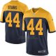 Camiseta Green Bay Packers Starks Negro Amarillo Nike Game NFL Nino
