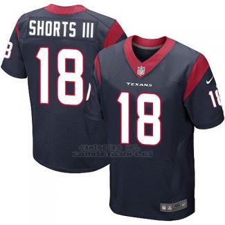 Camiseta Houston Texans Shorts Iii Profundo Nike Elite NFL Azul Hombre