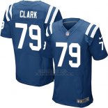 Camiseta Indianapolis Colts Clark Azul Nike Elite NFL Hombre
