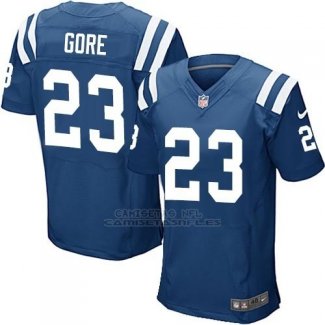 Camiseta Indianapolis Colts Gore Azul Nike Elite NFL Hombre