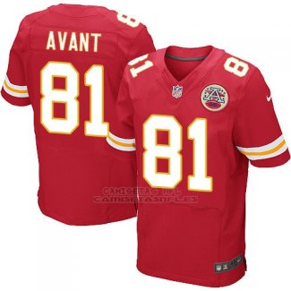 Camiseta Kansas City Chiefs Avant Rojo Nike Elite NFL Hombre