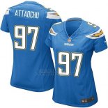 Camiseta Los Angeles Chargers AttaochuAzul Mujer Nike Game NFL