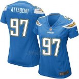 Camiseta Los Angeles Chargers AttaochuAzul Mujer Nike Game NFL Camiseta Los Angeles Chargers AttaochuAzul Mujer Nike Game NFL
