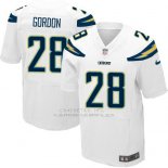 Camiseta Los Angeles Chargers Gordon Blanco Nike Elite NFL Hombre