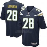 Camiseta Los Angeles Chargers Gordon Negro Nike Game NFL Hombre