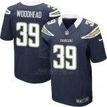 Camiseta Los Angeles Chargers Woodhead Profundo Azul Nike Elite NFL Hombre