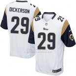 Camiseta Los Angeles Rams Dickerson Blanco Nike Game NFL Hombre