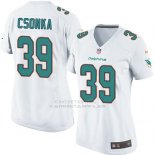 Camiseta Miami Dolphins Csonka Blanco Nike Game NFL Mujer