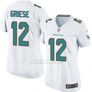 Camiseta Miami Dolphins Griese Blanco Nike Game NFL Mujer
