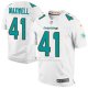 Camiseta Miami Dolphins Maxwell Blanco Nike Elite NFL Hombre