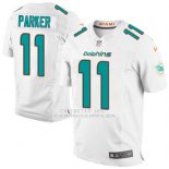 Camiseta Miami Dolphins Parker Blanco Nike Elite NFL Hombre