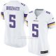 Camiseta Minnesota Vikings Briogewater Blanco Nike Game NFL Mujer