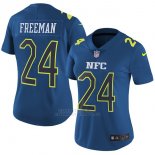 Camiseta NFC Freeman Azul 2017 Pro Bowl NFL Mujer