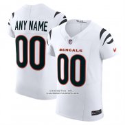 Camiseta NFL Elite Cincinnati Bengals Vapor F.U.S.E. Personalizada Blanco