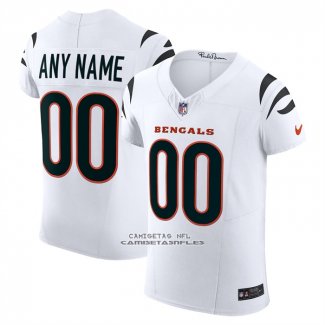 Camiseta NFL Elite Cincinnati Bengals Vapor F.U.S.E. Personalizada Blanco