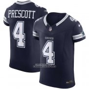 Camiseta NFL Elite Dallas Cowboys Dak Prescott Vapor F.U.S.E. Azul