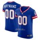 Camiseta NFL Elite New York Giants Vapor F.U.S.E. Personalizada Blue