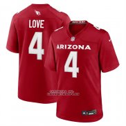 Camiseta NFL Game Arizona Cardinals Jeremiyah Love 2026 Rojo