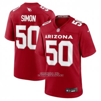 Camiseta NFL Game Arizona Rojos Cody Simon Rojo