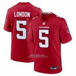 Camiseta NFL Game Atlanta Falcons Drake London Rojo
