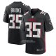 Camiseta NFL Game Atlanta Falcons Natrone Brooks Negro
