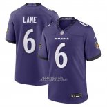 Camiseta NFL Game Baltimore Ravens Jakobi Lane Violeta Camiseta NFL Game Baltimore Ravens Jakobi Lane Violeta