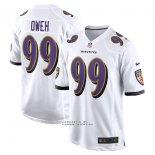 Camiseta NFL Game Baltimore Ravens Odafe Oweh Blanco