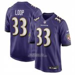 Camiseta NFL Game Baltimore Ravens Tyler Loop Violeta