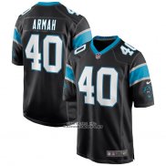 Camiseta NFL Game Carolina Panthers Alex Armah Negro