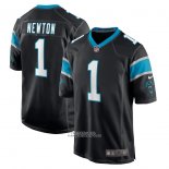 Camiseta NFL Game Carolina Panthers Cam Newton Negro