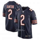 Camiseta NFL Game Chicago Bears Cairo Santos Azul