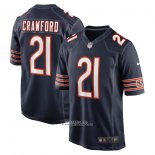 Camiseta NFL Game Chicago Bears Xavier Crawford Azul