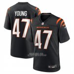 Camiseta NFL Game Cincinnati Bengals Craig Young Negro
