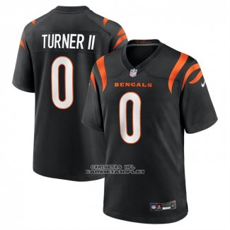 Camiseta NFL Game Cincinnati Bengals DJ Turner II Negro1
