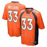Camiseta NFL Game Denver Broncos Javonte Williams Naranja