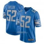 Camiseta NFL Game Detroit Lions Demetrius Taylor Primera Azul