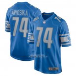 Camiseta NFL Game Detroit Lions Kayode Awosika Primera Azul