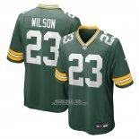 Camiseta NFL Game Green Bay Packers Emanuel Wilson Verde1 Camiseta NFL Game Green Bay Packers Emanuel Wilson Verde1