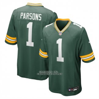 Camiseta NFL Game Green Bay Packers Micah Parsons Verde