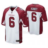 Camiseta NFL Game Hombre Arizona Cardinals Chad Kanoff Blanco