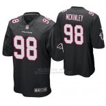 Camiseta NFL Game Hombre Atlanta Falcons Takkarist Mckinley Negro