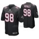 Camiseta NFL Game Hombre Atlanta Falcons Takkarist Mckinley Negro