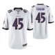 Camiseta NFL Game Hombre Baltimore Ravens Jaylon Ferguson Blanco