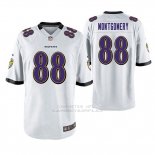 Camiseta NFL Game Hombre Baltimore Ravens Ty Montgomery Blanco Camiseta NFL Game Hombre Baltimore Ravens Ty Montgomery Blanco