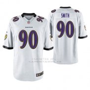 Camiseta NFL Game Hombre Baltimore Ravens Za'darius Smith Blanco